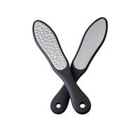 My AR Store Stainless Steel Foot Scraper, Double Side Pedicure Rasp, Foot Files, Dead Hard Skin Calluses Remover, Portable Foot Care Tool, Heavy Duty Stainless Steel (Silicon Handle)