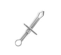 My AR store Tick remover tools for dog cat Spring Tick Tweezers Length: 85 mm Straight Tip
