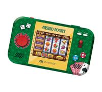 My Arcade Casino Pocket: Retro Casino Arcade Game, Rechargeable Battery, Includes Travel Case and Screen Protector, Roulette, Poker, Blackjack and More