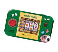 My Arcade Casino Pocket: Retro Casino Arcade Game, Rechargeable Battery, Includes Travel Case and Screen Protector, Roulette, Poker, Blackjack and More