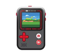 My Arcade - Classic Mini Gamer Pocket Console - Red/Black