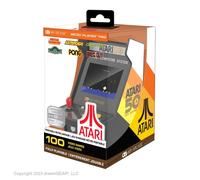Atari 6.75" Micro Player Retro Arcade Machine - Black