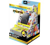 My Arcade Pac-Man 45th Anniversary Mighty Player: Pac-Man 45th Anniversary Console, Retro Games, Countertop Arcades, Illuminated Marquee, 4 Games in 1,Rechargeable Battery