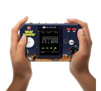 My Arcade Space Invaders Pocket Player Pro Handheld Portable Gaming System, Black