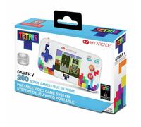 My Arcade Tetris Gamer V Portable Retro Gaming System - White
