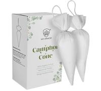 MY ARMOR Pure Camphor Cone for Room, Car and Air Freshener & Mosquito Repellant - Pack of 2