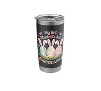 My Art Students are Eggccellent Easter Teacher Bunny Eggs Stainless Steel Insulated Tumbler