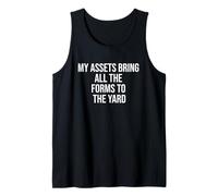 My Assets Bring All the Forms to the Yard Fun CPA Accounting Tank Top
