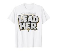 My Assignment Lead Her Value Graphic T-Shirt, Men, White, S