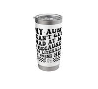 My Aunt Can't Get Mad at Me Because I'm Literally A Mini Her Stainless Steel Insulated Tumbler