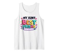 My Aunt has My New Best Friend in her Belly Funny Cousin Tank Top