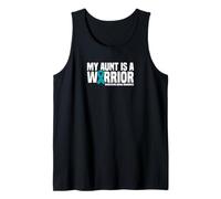 My Aunt is a Warrior Myasthenia Gravis Awareness Tank Top