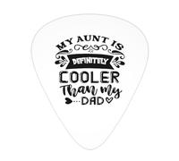 My Aunt Is Definitely Cooler Than My Dad Guitar Picks Plectrums For Guitar Bass 12 Pack