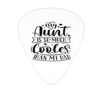 My Aunt Is Definitely Cooler Than My Dad Guitar Picks Plectrums For Guitar Bass 12 Pack