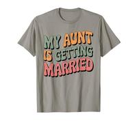 My Aunt is Getting Married Niece Nephew of The Bride T-Shirt