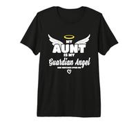 My Aunt is My Angel She Watches Over Me in Memory Premium T-Shirt