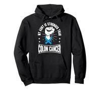 My Aunt Is Stronger Than Colon Cancer Awareness Pullover Hoodie