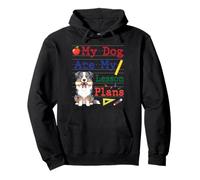 My Australian Shepherd Dog Ate My Lesson Plans Funny Teacher Pullover Hoodie