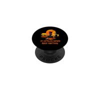 My Australian Shepherd Rides Shotgun Dog and Witch Halloween PopSockets Adhesive PopGrip