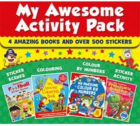 My Awesome Activity Pack (With 4 Colour and Activity Books, and Over 500 Stickers!)
