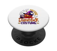 My Awesome Dispatcher Costume Witch Carved Pumpkin Proud Job PopSockets Adhesive PopGrip