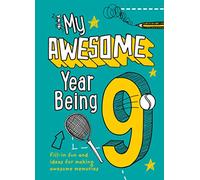 My Awesome Year being 9 Book Collins Kids Multi One Size