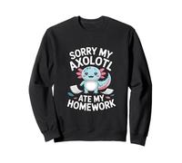 My Axolotl Ate My Homework! Axolotl Whisperer Kawaii Sweatshirt