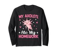 My Axolotl Ate My Homework Long Sleeve T-Shirt