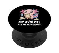 My Axolotl Ate My Homework PopSockets Adhesive PopGrip