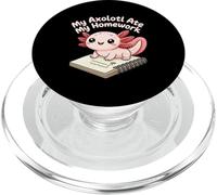 My Axolotl Ate My Homework PopSockets PopGrip for MagSafe
