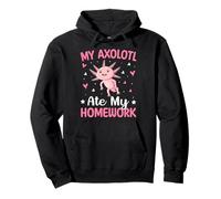 My Axolotl Ate My Homework Pullover Hoodie