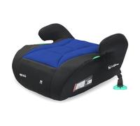 My Babiie Booster Lite R129 Car Seat - Lightweight at 1kg, Approx. 6-12 Years (125-150cm, 22-36kg), i-Size Backless Child Car Seat, Group 3, Compact, Portable, Ideal for Travel - Black & Blue