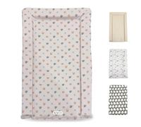 My Babiie Changing Mat - Padded, Waterproof, Raised Edges, Easy Wipe Clean, Baby Nappy Change Mat - Animal Kingdom