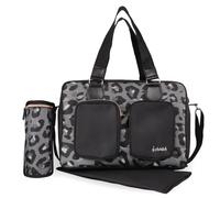 My Babiie Deluxe Changing Bag - Black Leopard