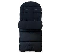 My Babiie Footmuff - Fleece Lined Cosytoes, Universal Fitting for Pushchair, Stroller, Buggy & Pram, Dual Layer, Showerproof, Accessory for Baby - Black