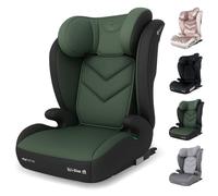 My Babiie Highback Booster Car Seat - ISOFIX, 100-150cm (Approx. 4-12 Years, Group 2/3), i-Size R129, Adjustable Child High Back Seat, Padded, 10 Position Headrest - Forest Green