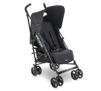 My Babiie MB01 Stroller - from Birth to 4 Years (22kg), Lightweight & Compact Umbrella Fold, Travel Buggy for Toddlers - Black