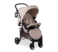 My Babiie MB30 Pushchair - from Birth to 4 Years (22kg), Easy Compact Fold, Large Shopping Basket, Adjustable Handle, Stroller Includes Cup Holder, Rain Cover - Oatmeal