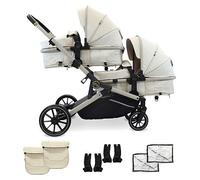 My Babiie MB33 Tandem Pushchair - Ivory