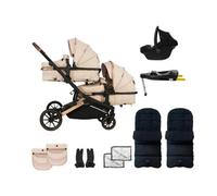 My Babiie Mb33 Twin Travel System - Giraffe