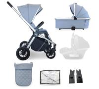 My Babiie MB450 2-in-1 Pushchair & Carrycot - Steel Blue