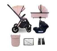 My Babiie MB450i 3-in-1 Travel System - Pastel Pink