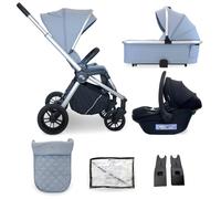 My Babiie MB450i 3-in-1 Travel System - Steel Blue