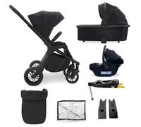My Babiie MB450i 3-in-1 Travel System with Base - Black