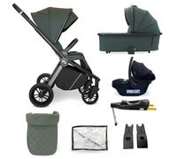 My Babiie MB450i 3-in-1 Travel System with Base - Forest Green
