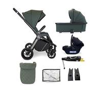 My Babiie MB450i 3-in-1 Travel System with Base - Forest Green