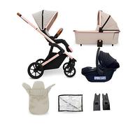 My Babiie MB500 3-in-1 Travel System - Rose Gold Stone