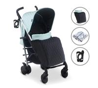 My Babiie MB51 Plus Stroller - Quilted Aqua