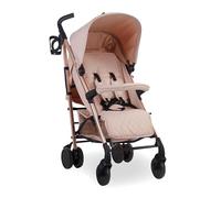My Babiie MB51 Rose Gold Blush Stroller by Billie Faiers , High Quality, Lightweight Frame, Comfort, Manoeuvrability, Suitable from Birth to Maximum 22kg, W/Cup Holder, Rain Cover & Footmuff