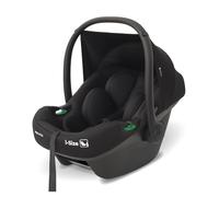My Babiie MBCS02 i-Size Baby Car Seat - 40-87cm (Birth to 15 Months Approx.), R129, Group 0+, Lightweight Infant Carrier, Large Canopy, Newborn Insert, Adjustable Headrest - Black